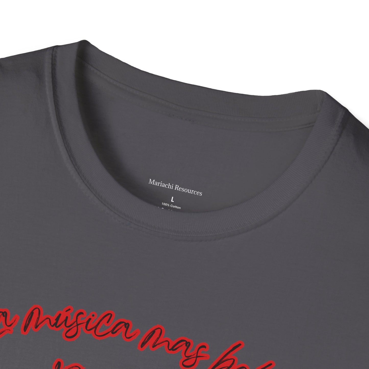 La Musica Mas Bella Unisex Softstyle T-Shirt