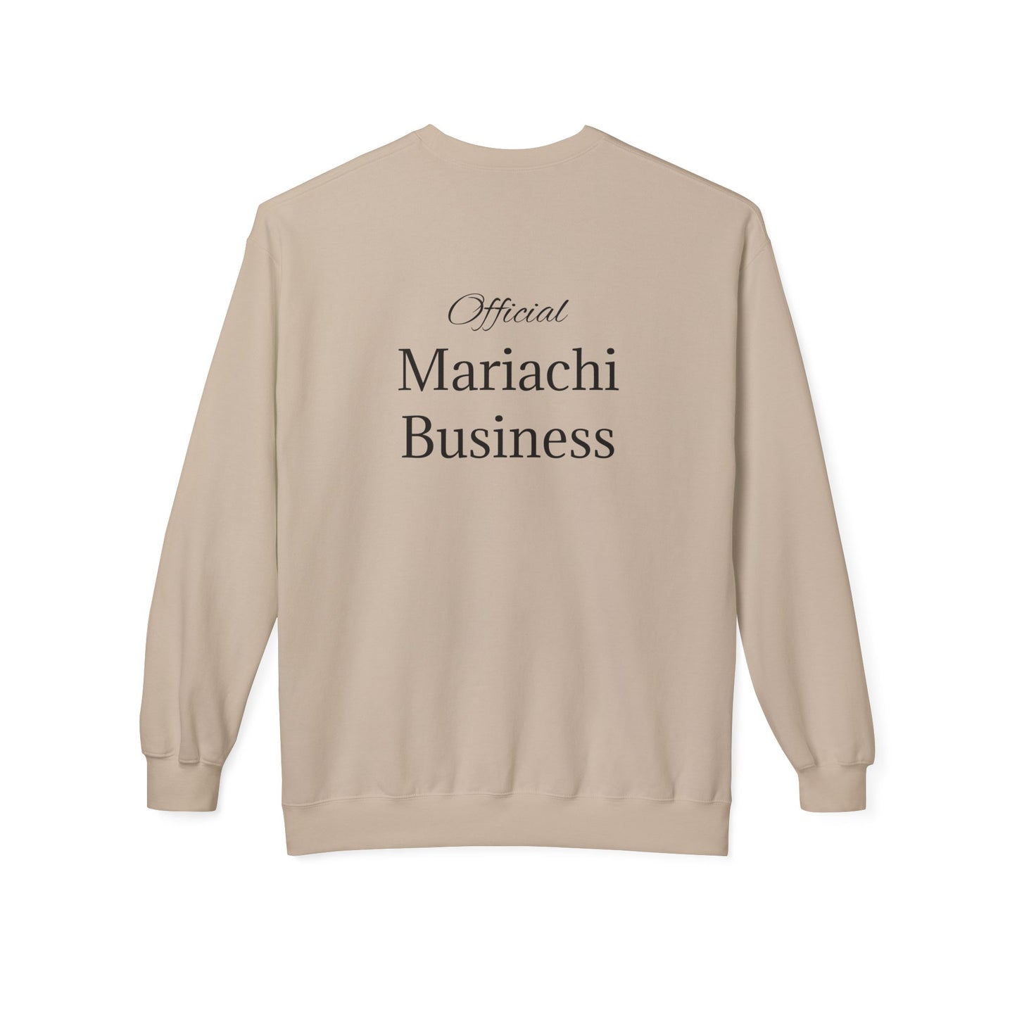 Official Mariachi Business Trompeta Unisex Midweight Softstyle Fleece Crewneck Sweatshirt