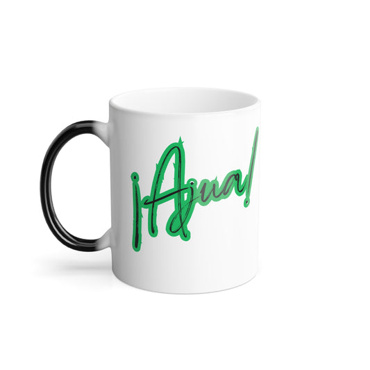 ¡Ajua! Color Morphing Mug, 11oz