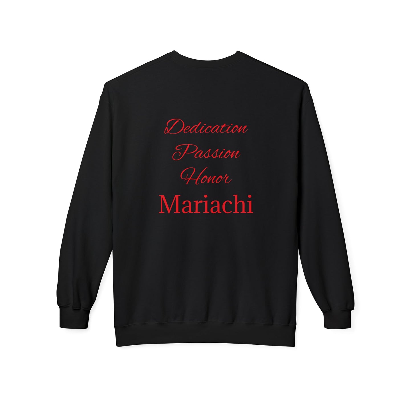Dedication Passion Honor Vihuela Unisex Midweight Softstyle Fleece Crewneck Sweatshirt