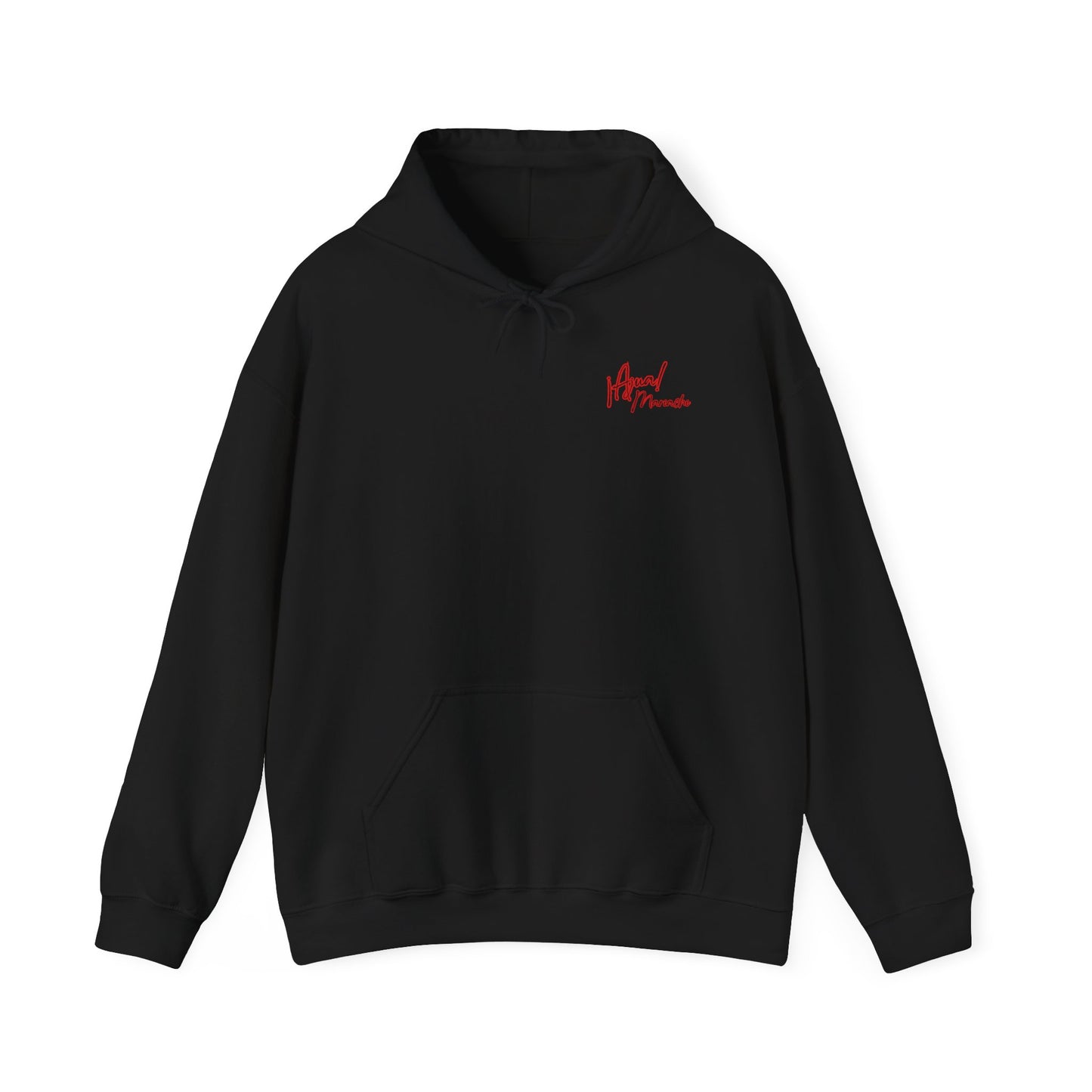 Red Ajua Unisex Heavy Blend™ Hooded Sweatshirt