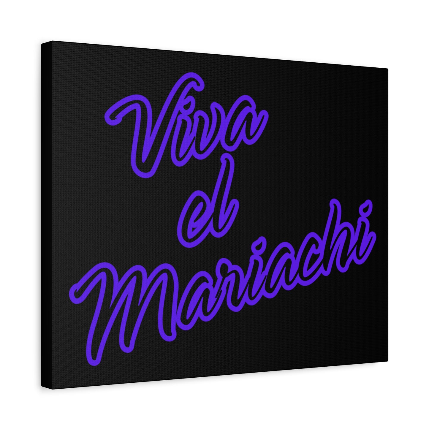 Viva El Mariachi Matte Canvas, Stretched, 1.25"