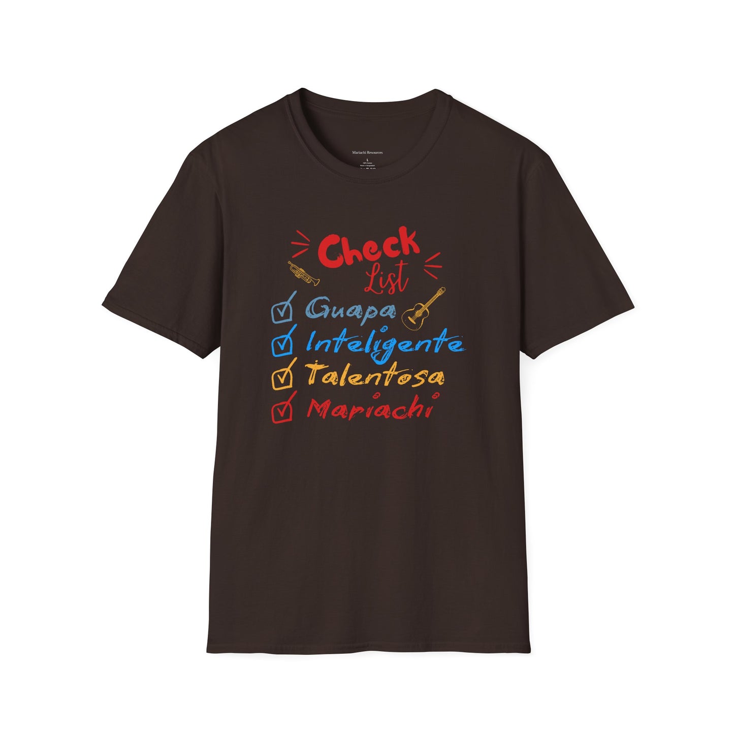 Checklist Guapa Unisex Softstyle T-Shirt