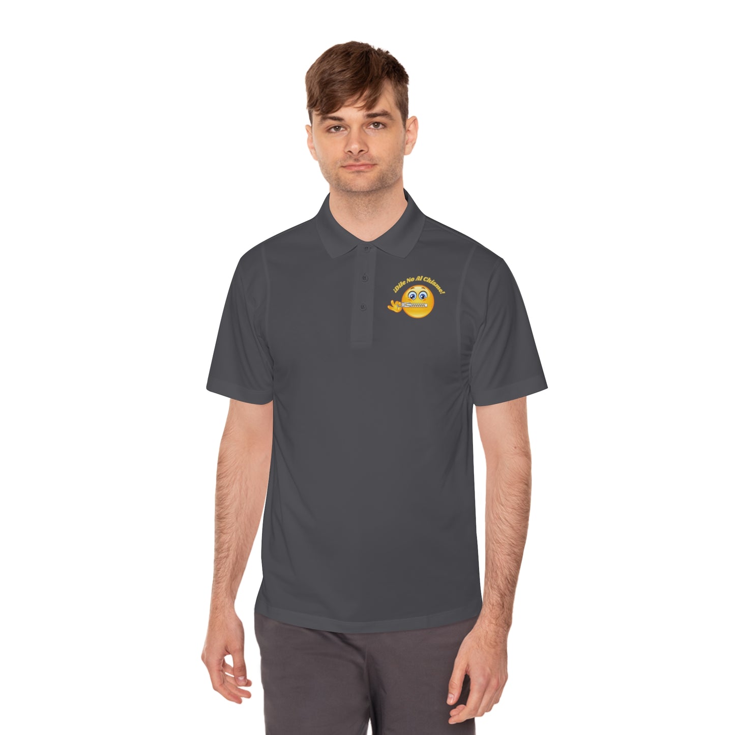 Dile No Al Chisme Men's Sport Polo Shirt