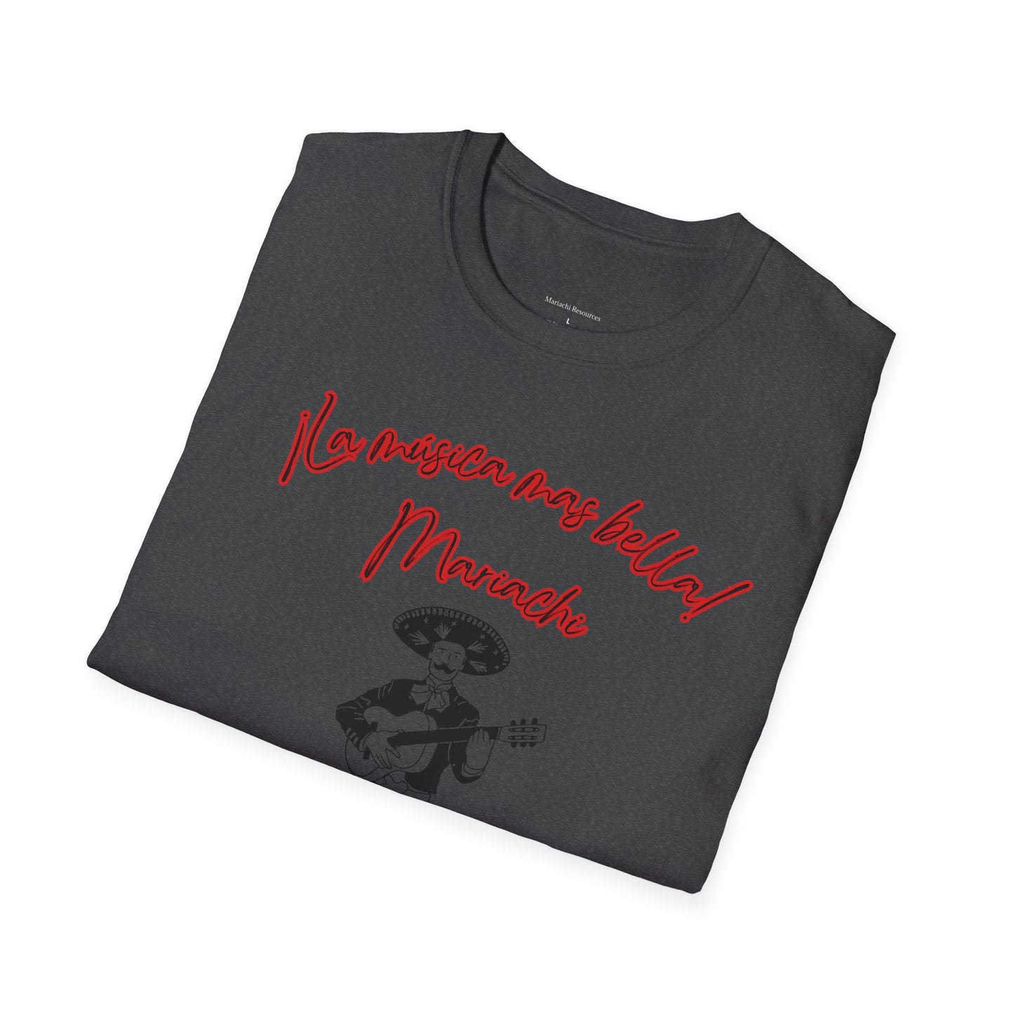 La Musica Mas Bella Unisex Softstyle T-Shirt