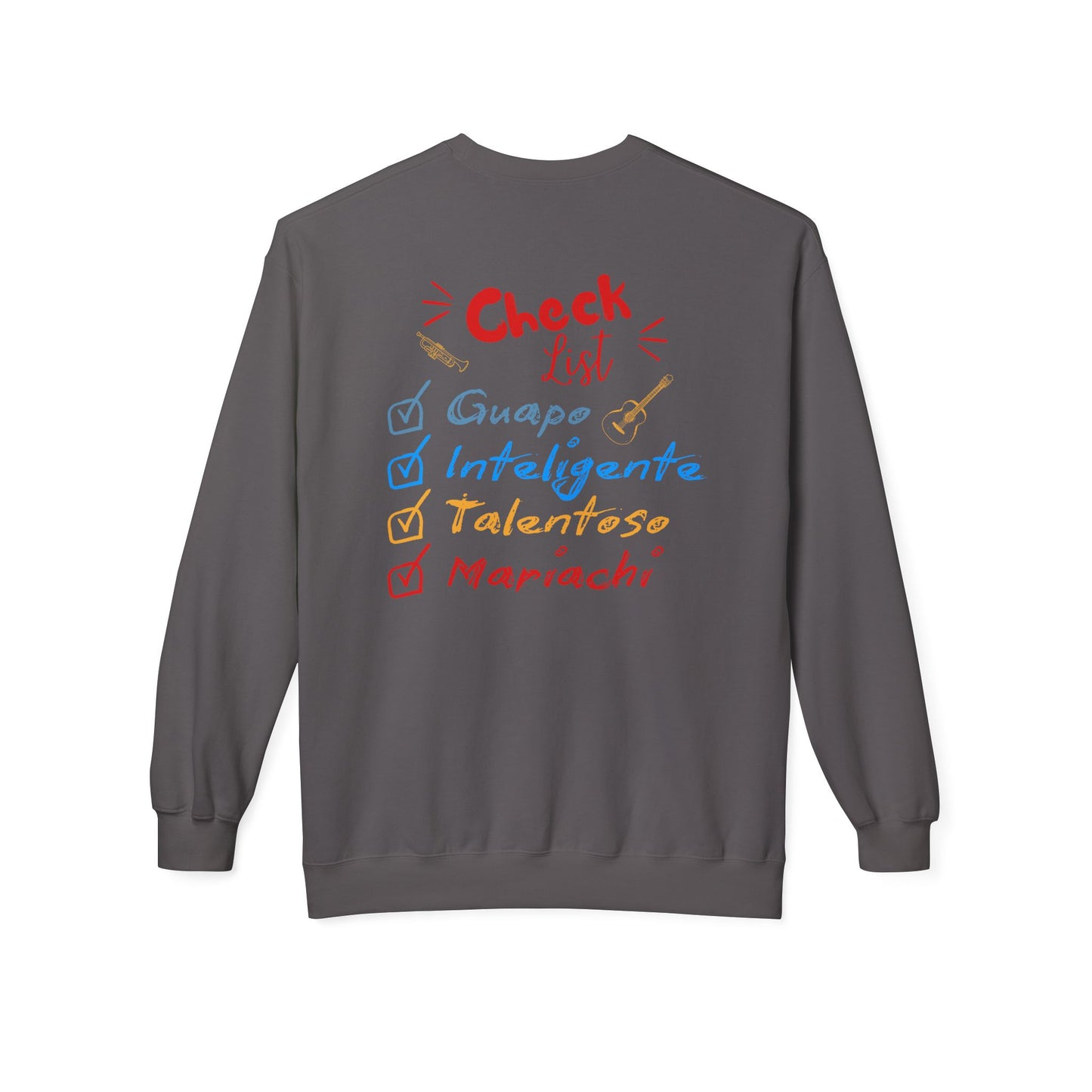 Checklist Guapo Unisex Midweight Softstyle Fleece Crewneck Sweatshirt