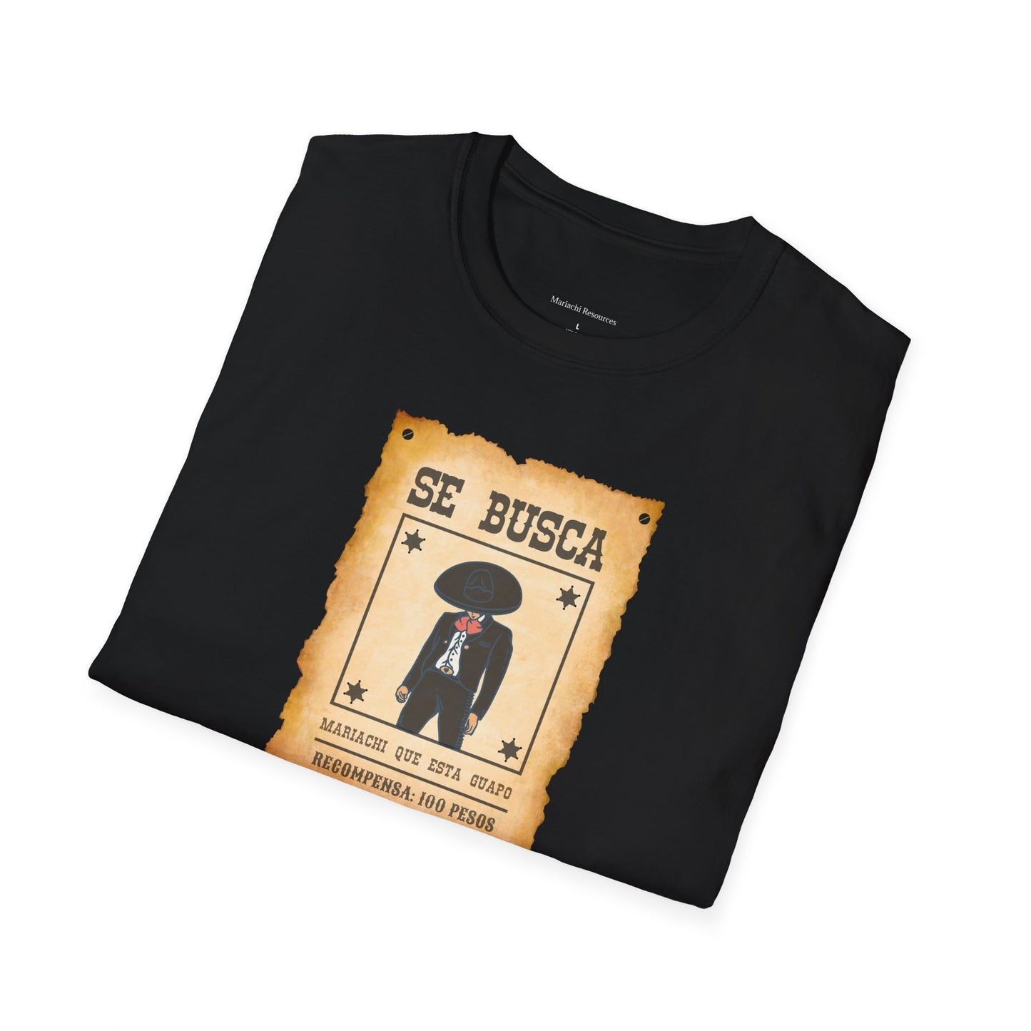 Wanted Mariachi Guapo Unisex Softstyle T-Shirt