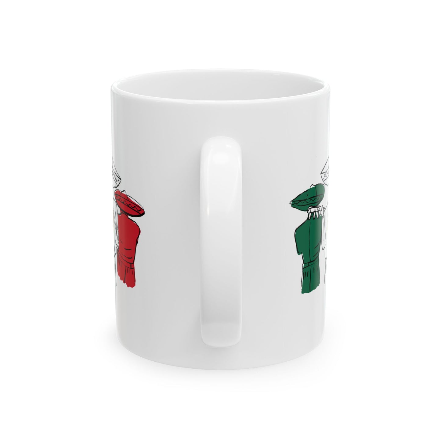 Flag Ceramic Mug, (11oz, 15oz)
