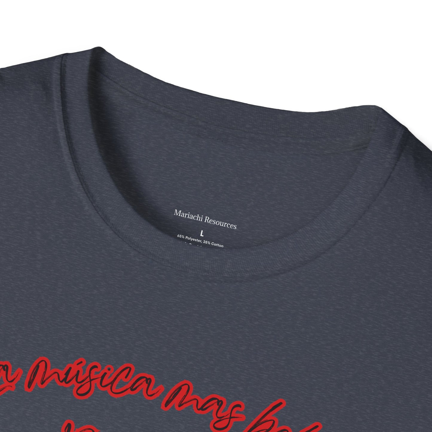 La Musica Mas Bella Unisex Softstyle T-Shirt