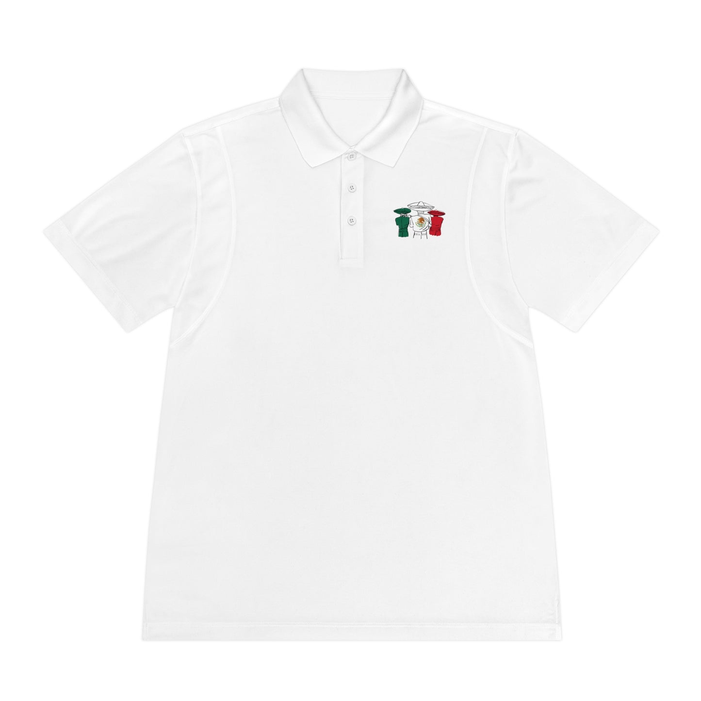 Flag Men's Sport Polo Shirt