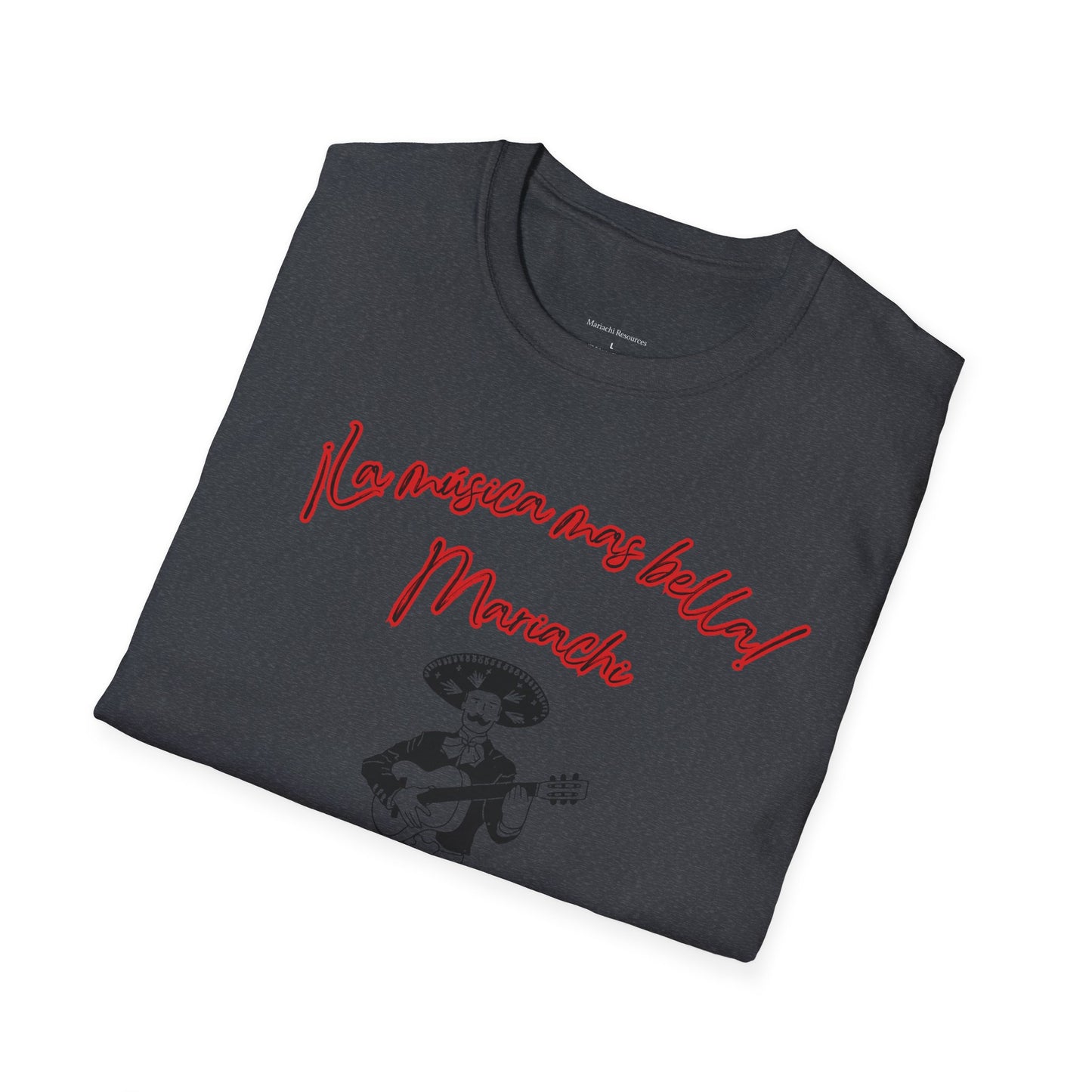 La Musica Mas Bella Unisex Softstyle T-Shirt