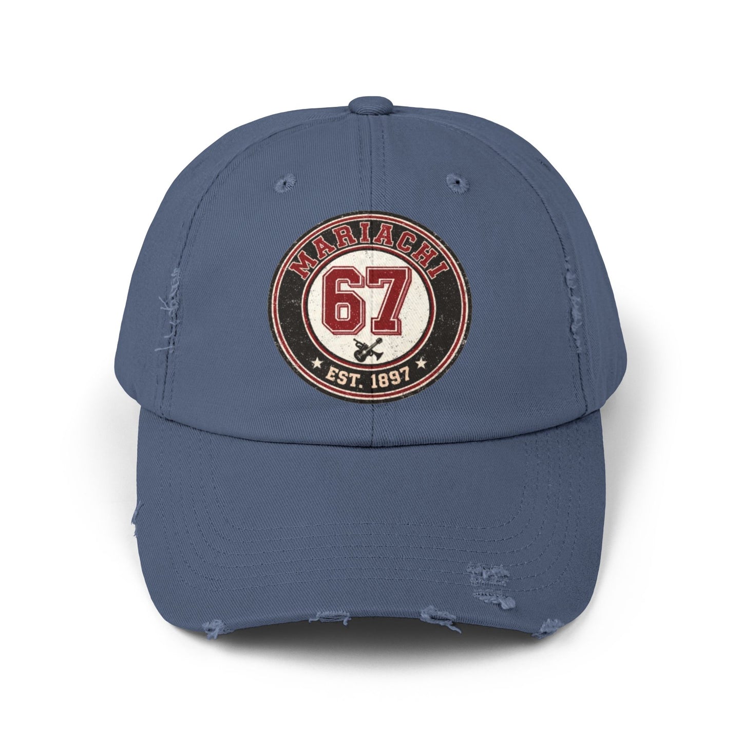Mariachi 67 Unisex Distressed Cap