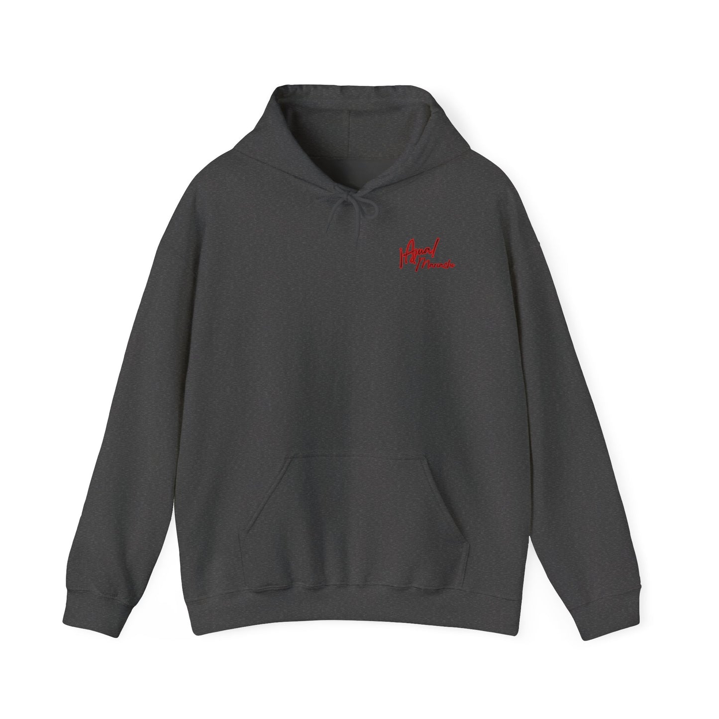 Red Ajua Unisex Heavy Blend™ Hooded Sweatshirt