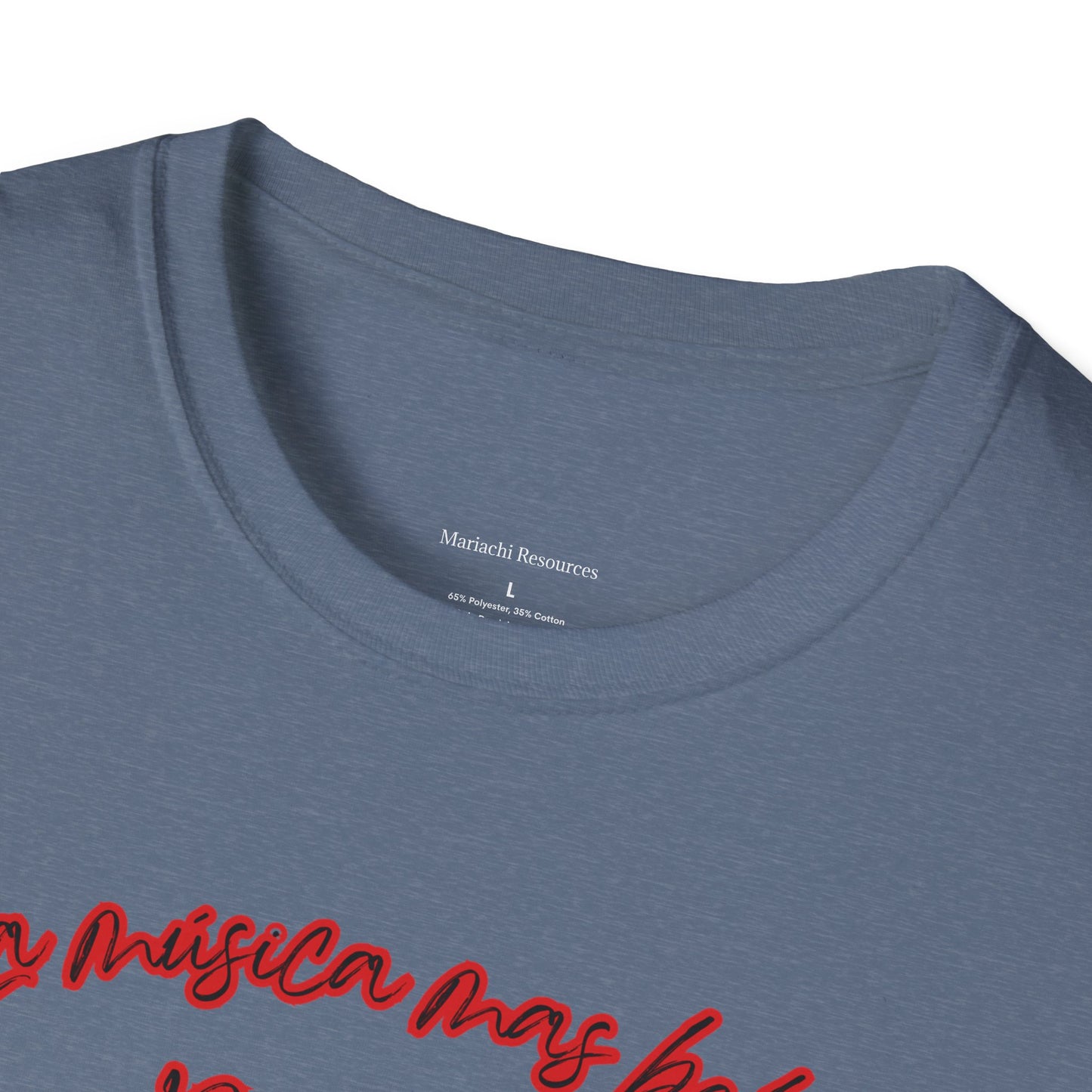 La Musica Mas Bella Unisex Softstyle T-Shirt