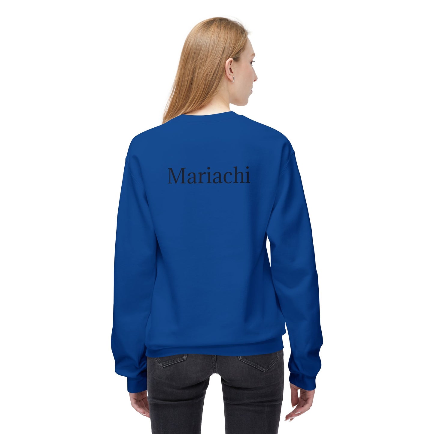Mariachi Director Unisex Midweight Softstyle Fleece Crewneck Sweatshirt