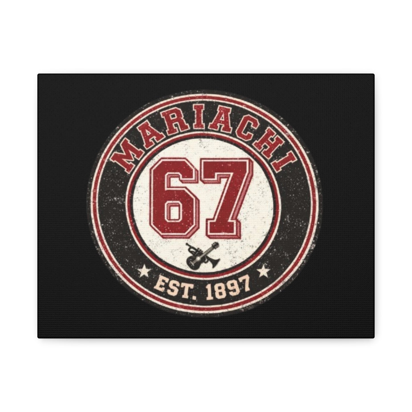 Mariachi 67 Matte Canvas, Stretched, 1.25"