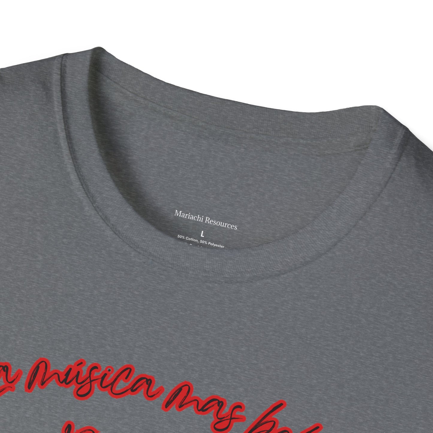 La Musica Mas Bella Unisex Softstyle T-Shirt