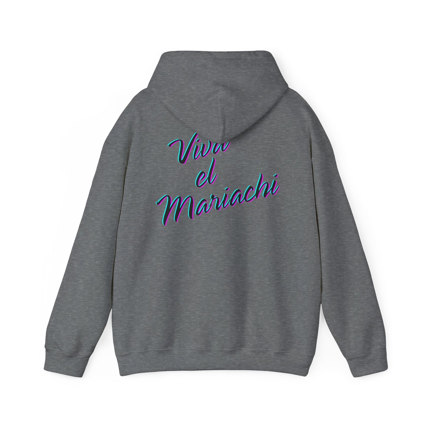 Neon Viva El Mariachi Unisex Heavy Blend™ Hooded Sweatshirt