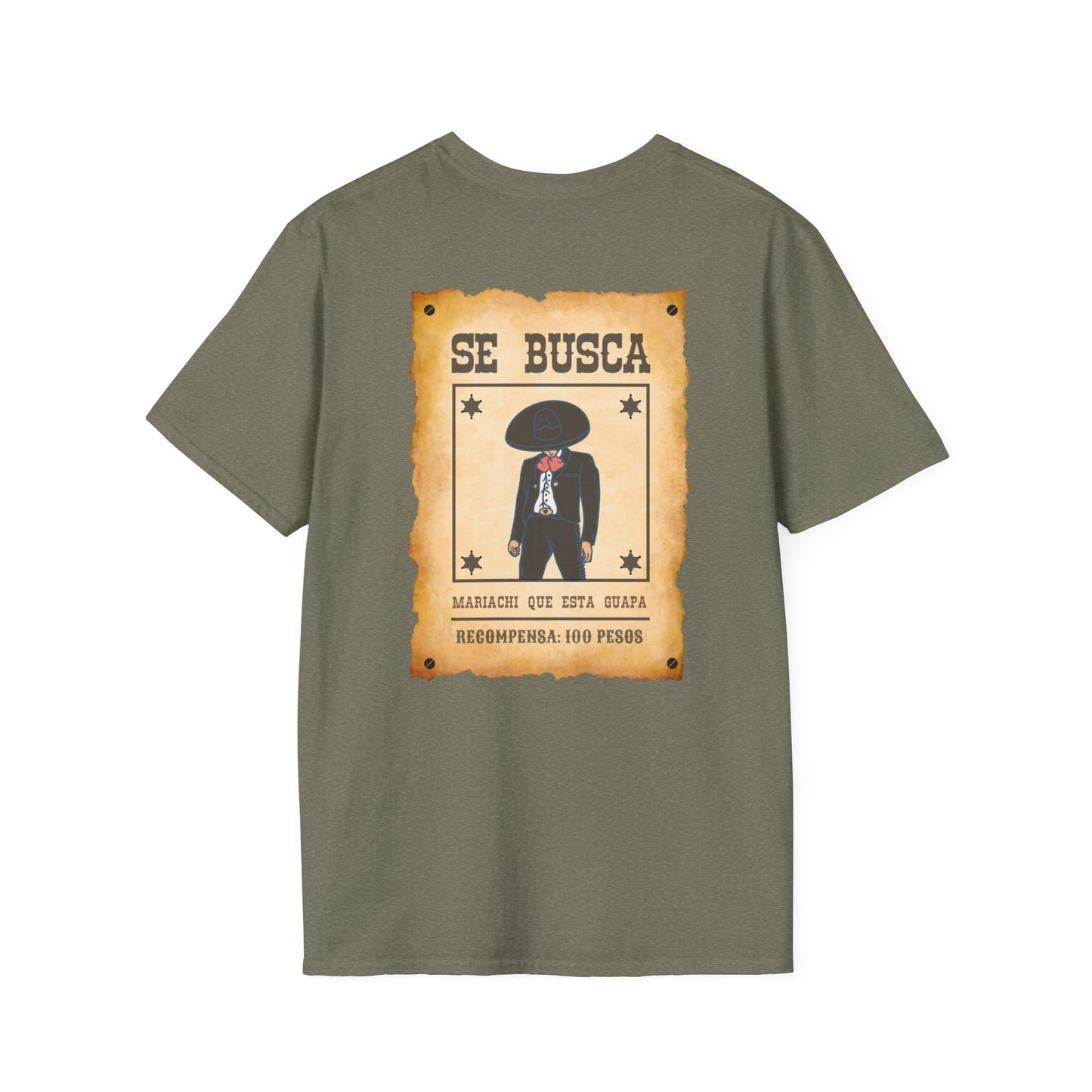 Wanted Mariachi Guapa Unisex Softstyle T-Shirt