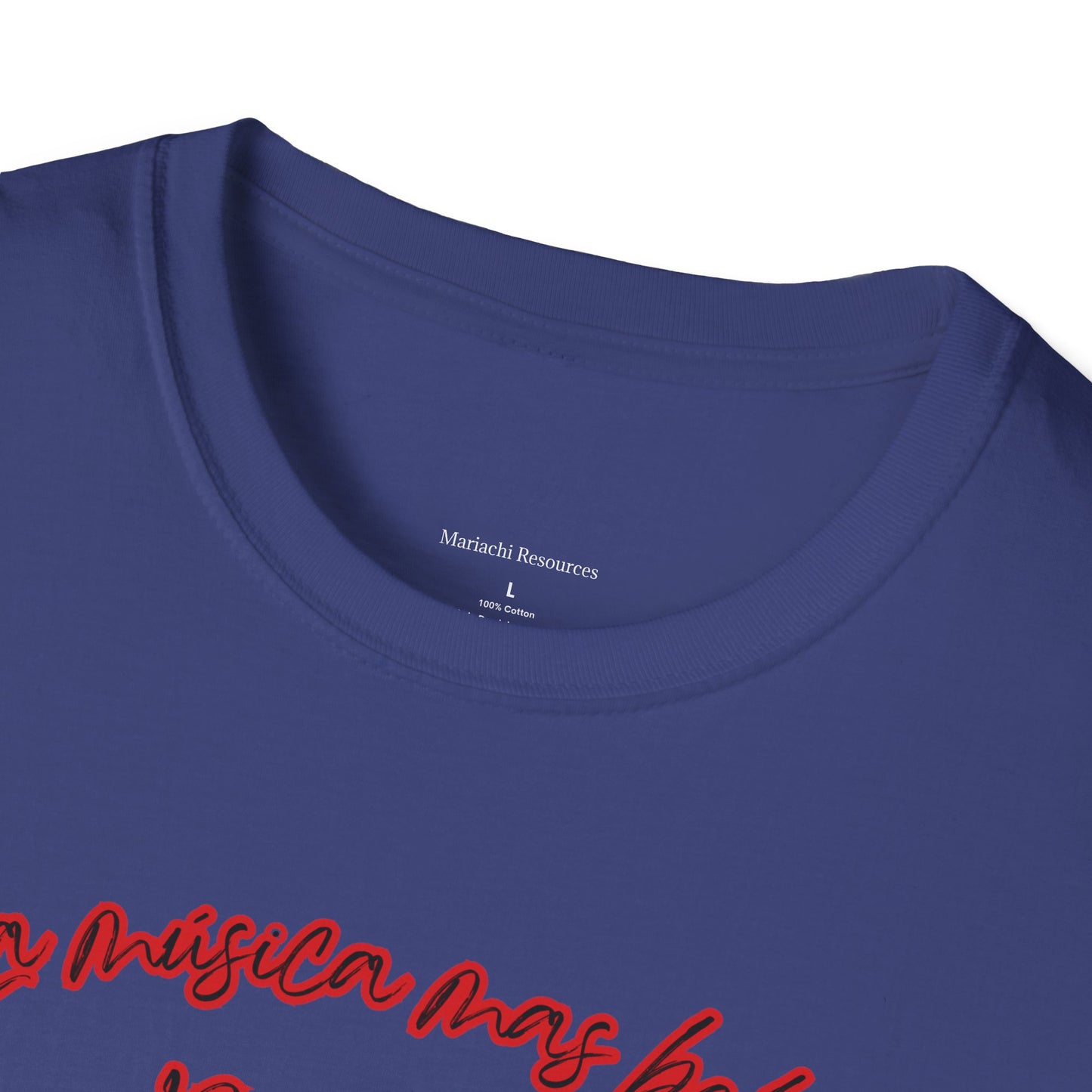 La Musica Mas Bella Unisex Softstyle T-Shirt