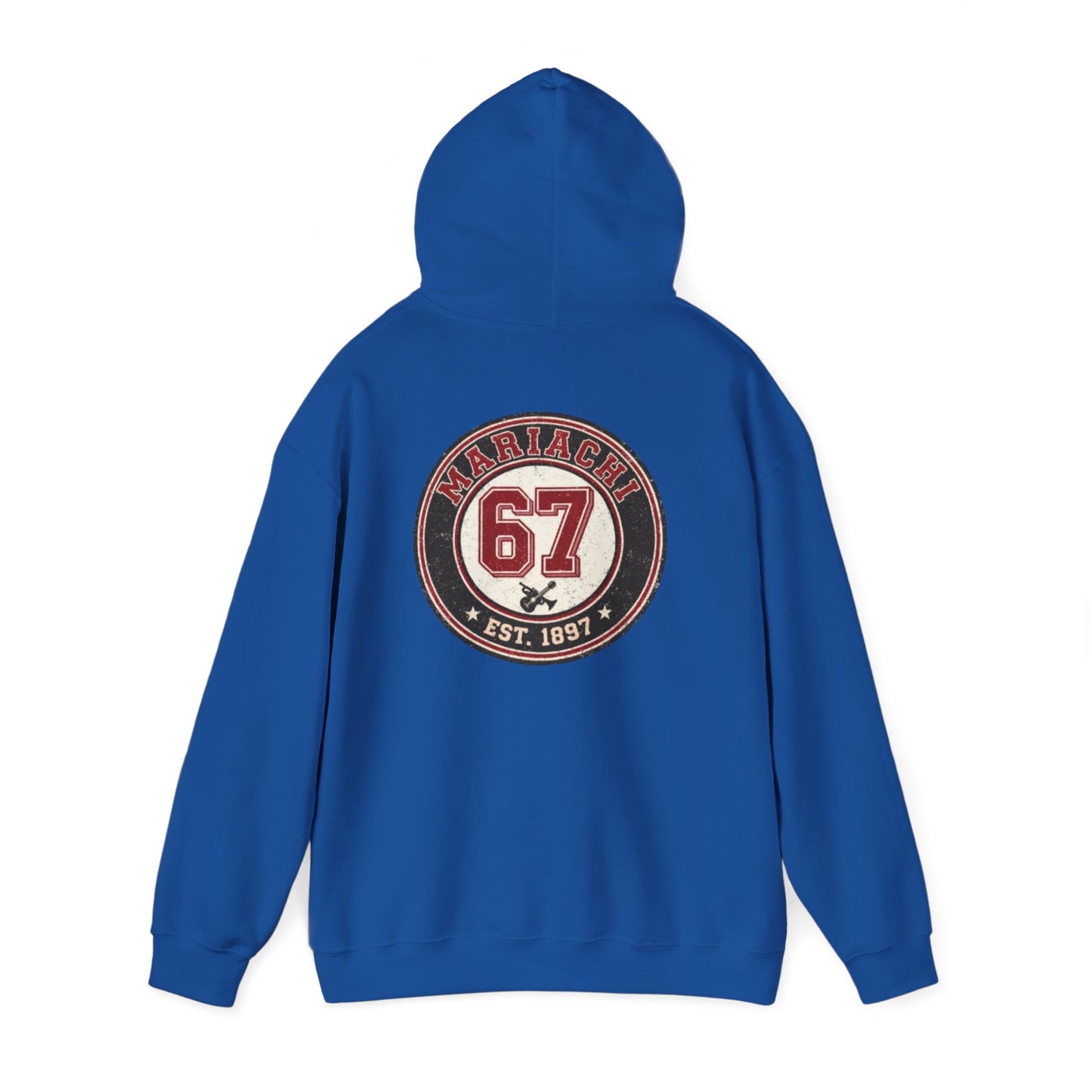 Mariachi 67 Back Unisex Heavy Blend™ Hooded Sweatshirt