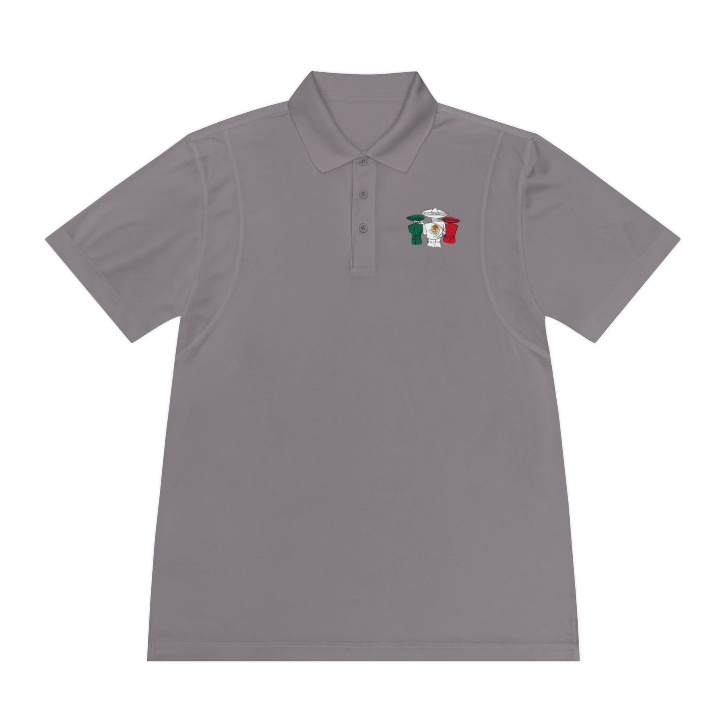 Flag Men's Sport Polo Shirt