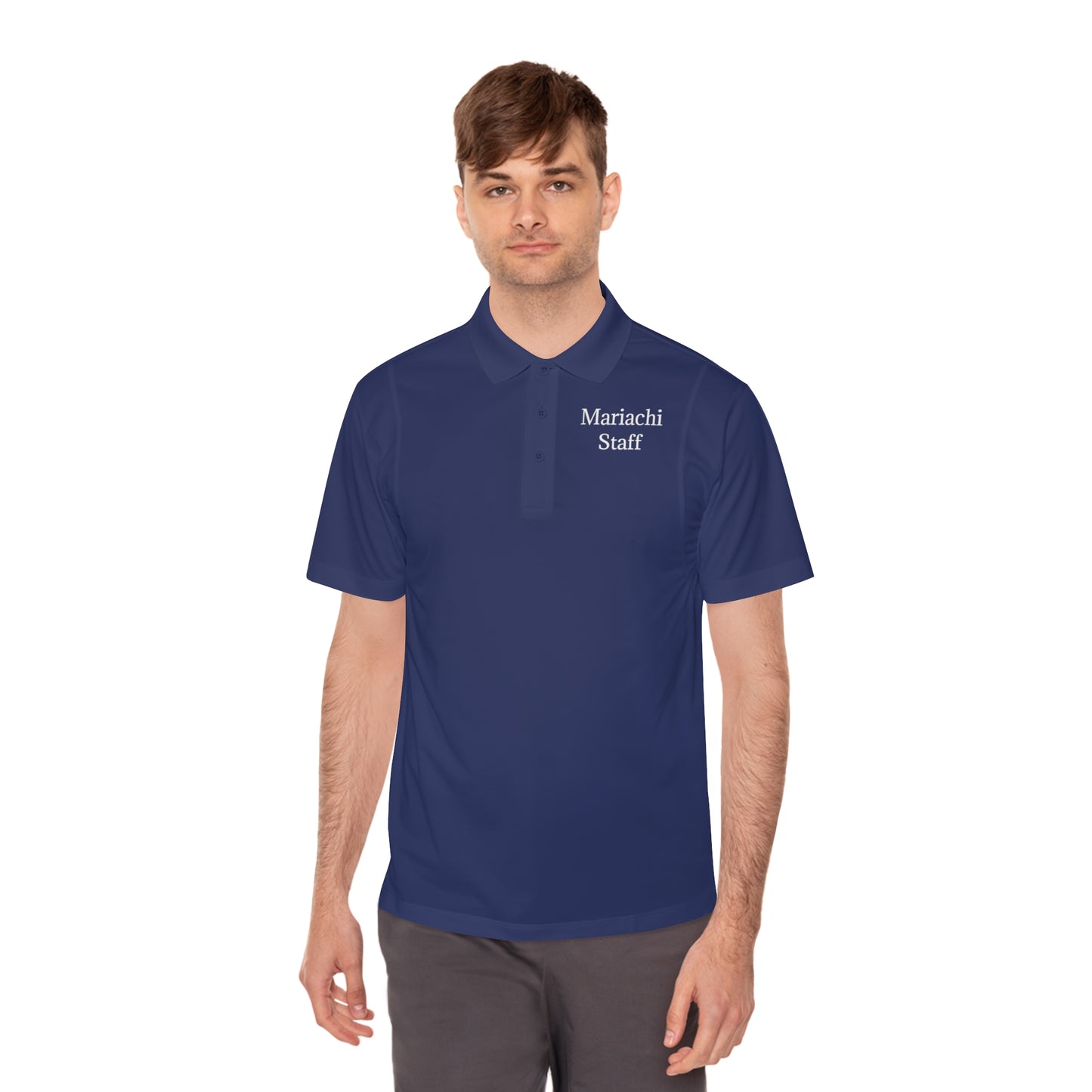 Official Mariachi Business Mariachi Staff Men's Sport Polo Shirt