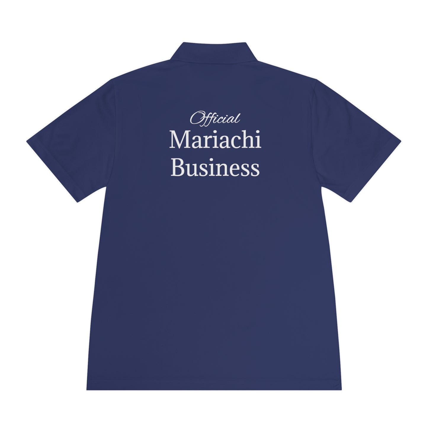 Official Mariachi Business Guitarra Men's Sport Polo Shirt