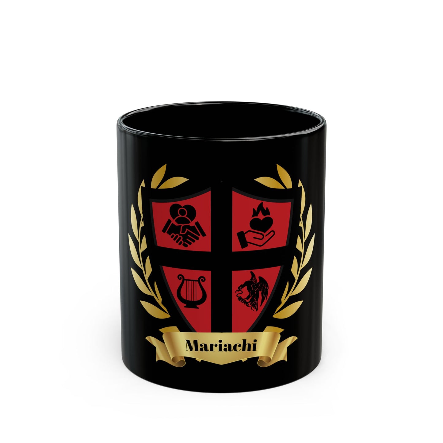Shield Black Mug (11oz, 15oz)
