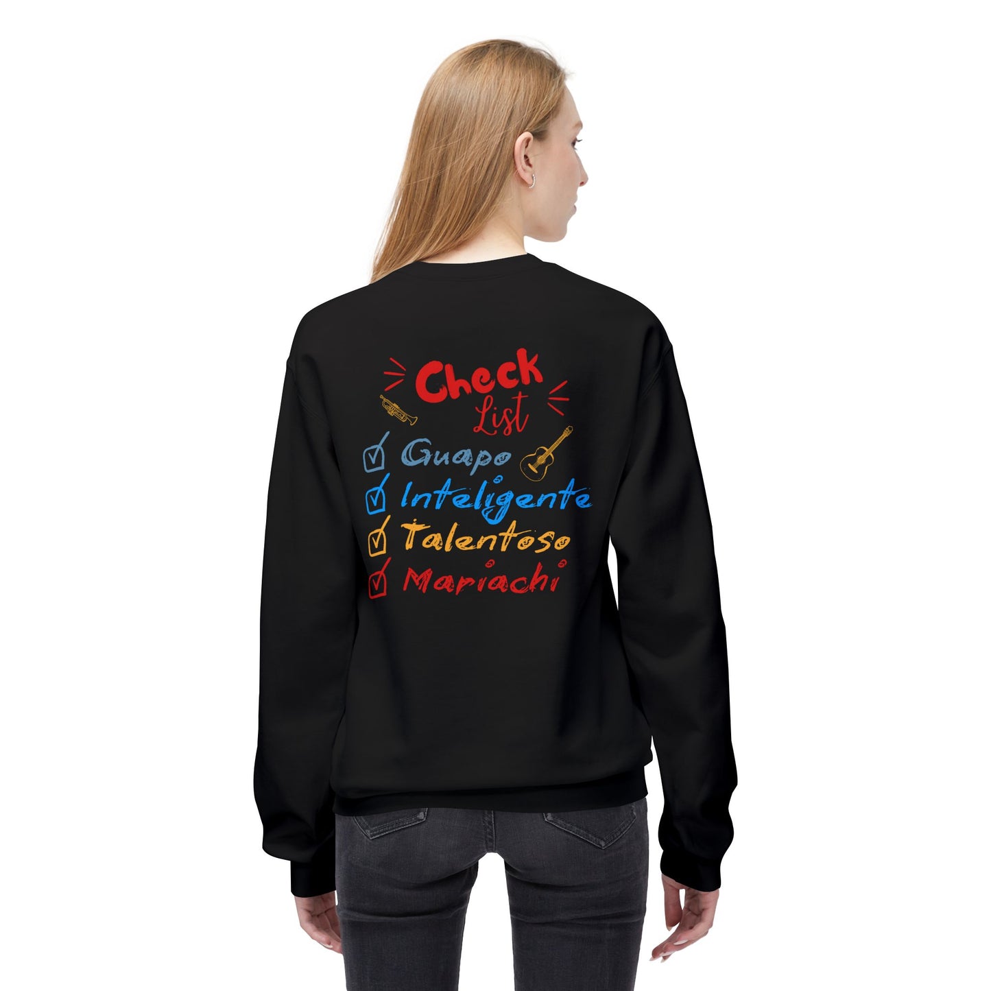 Checklist Guapo Unisex Midweight Softstyle Fleece Crewneck Sweatshirt