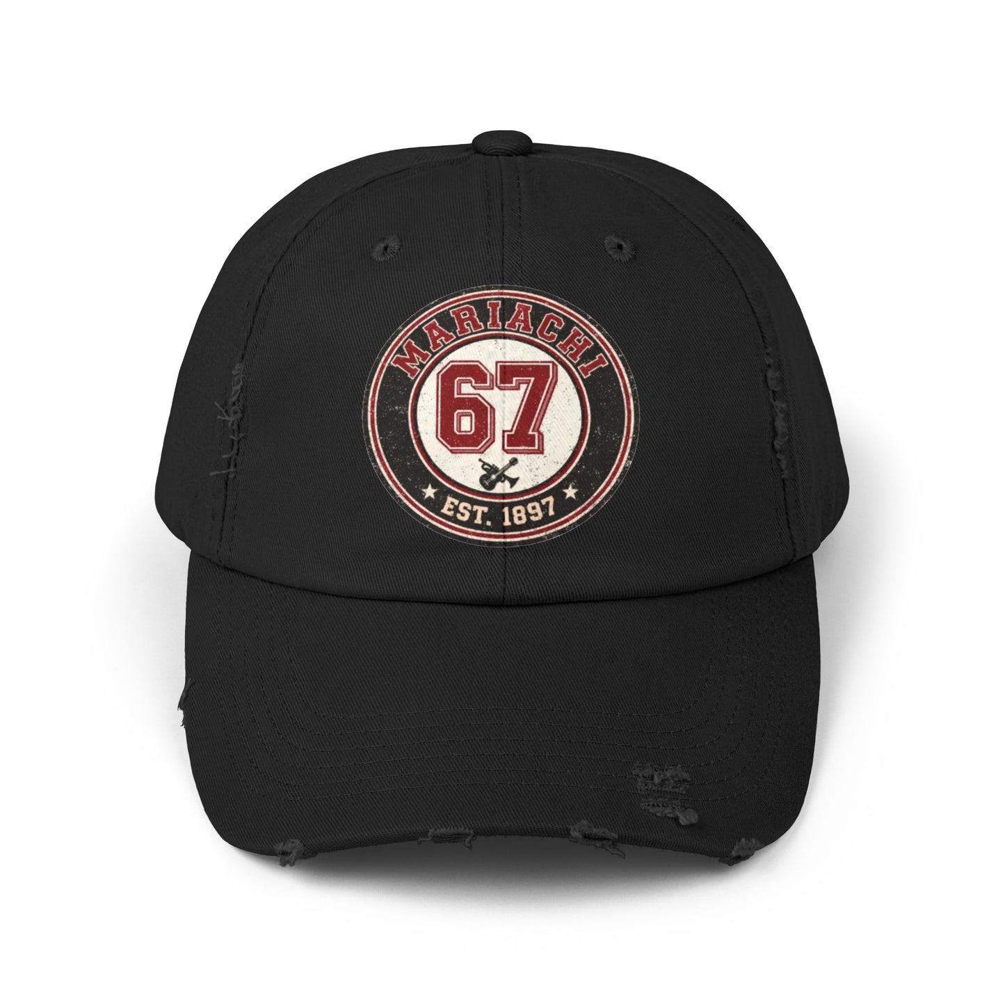 Mariachi 67 Unisex Distressed Cap