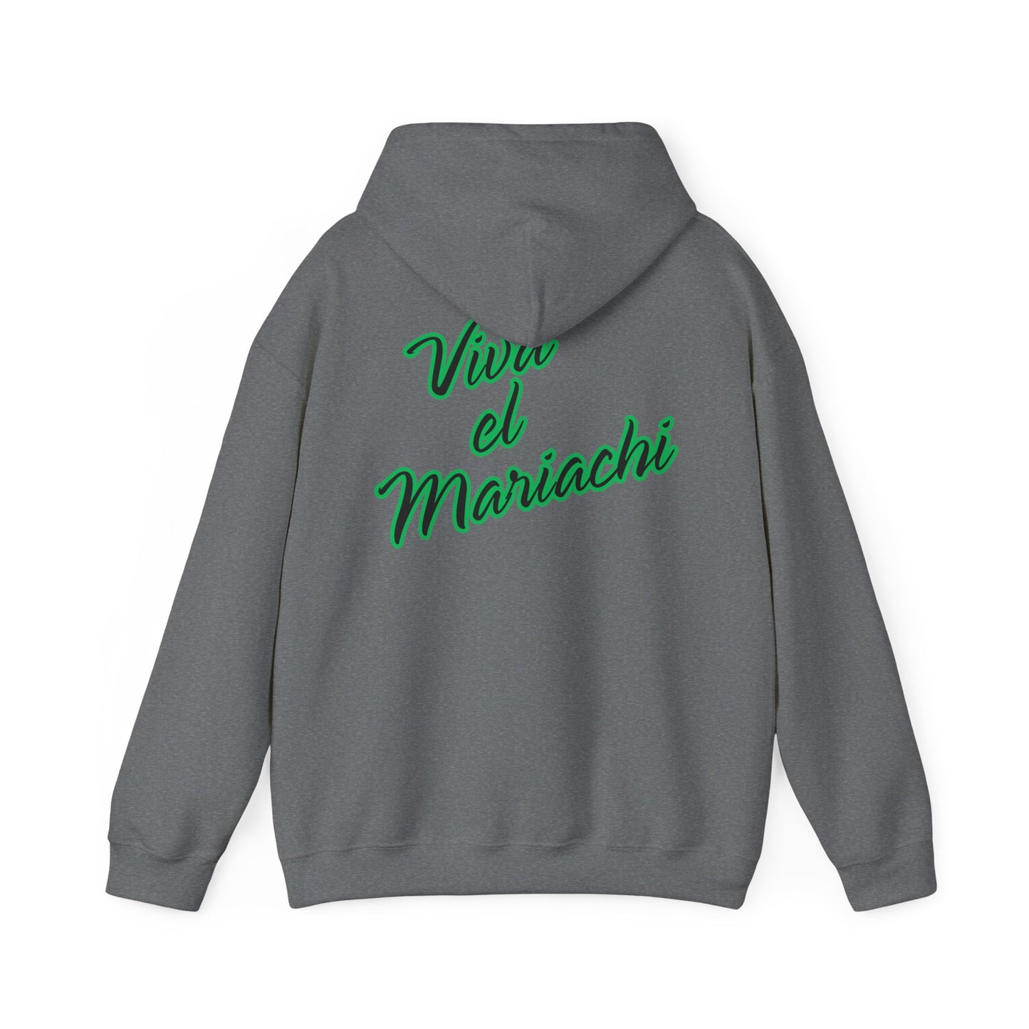Green Viva El Mariachi Unisex Heavy Blend™ Hooded Sweatshirt
