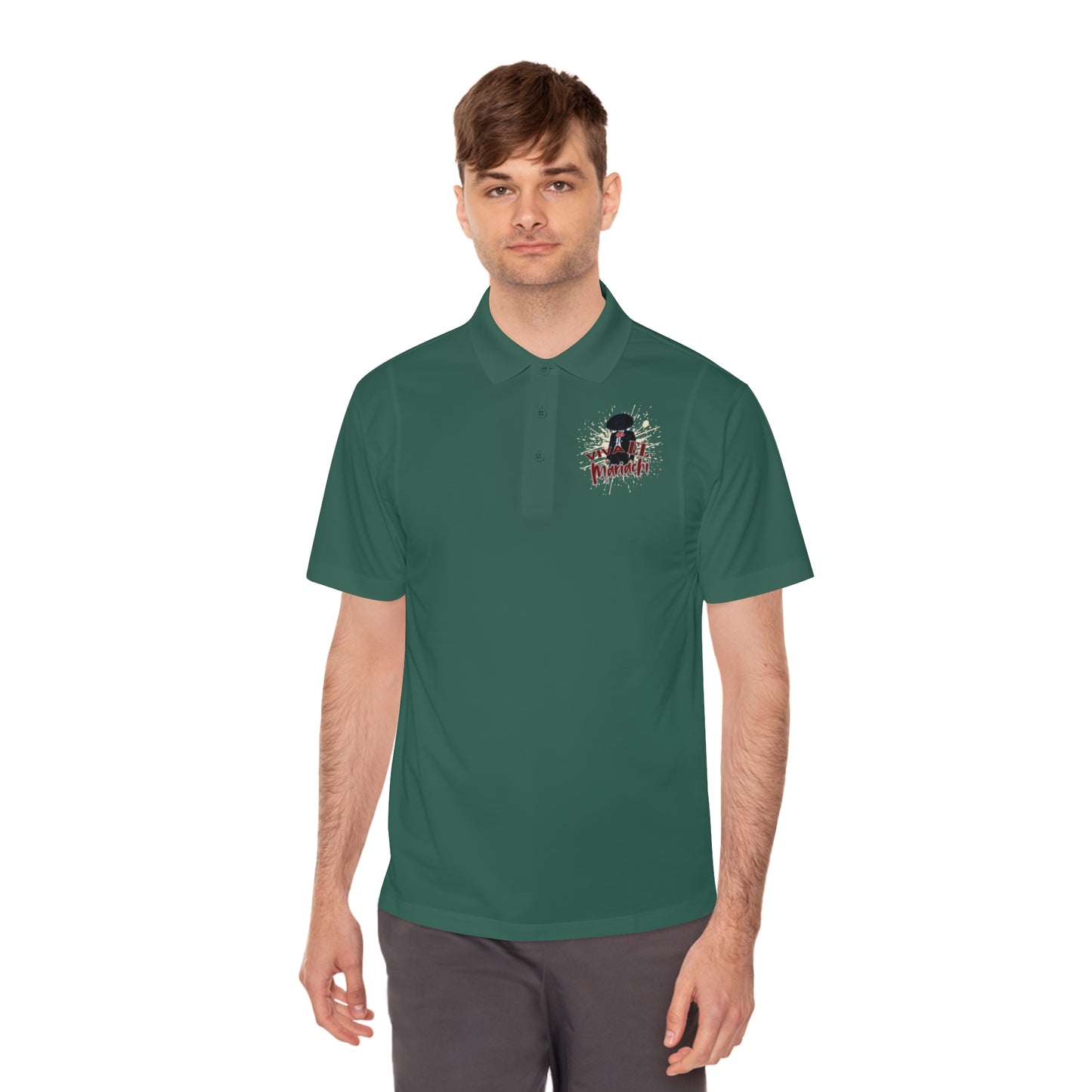 Viva El Mariachi Men's Sport Polo Shirt