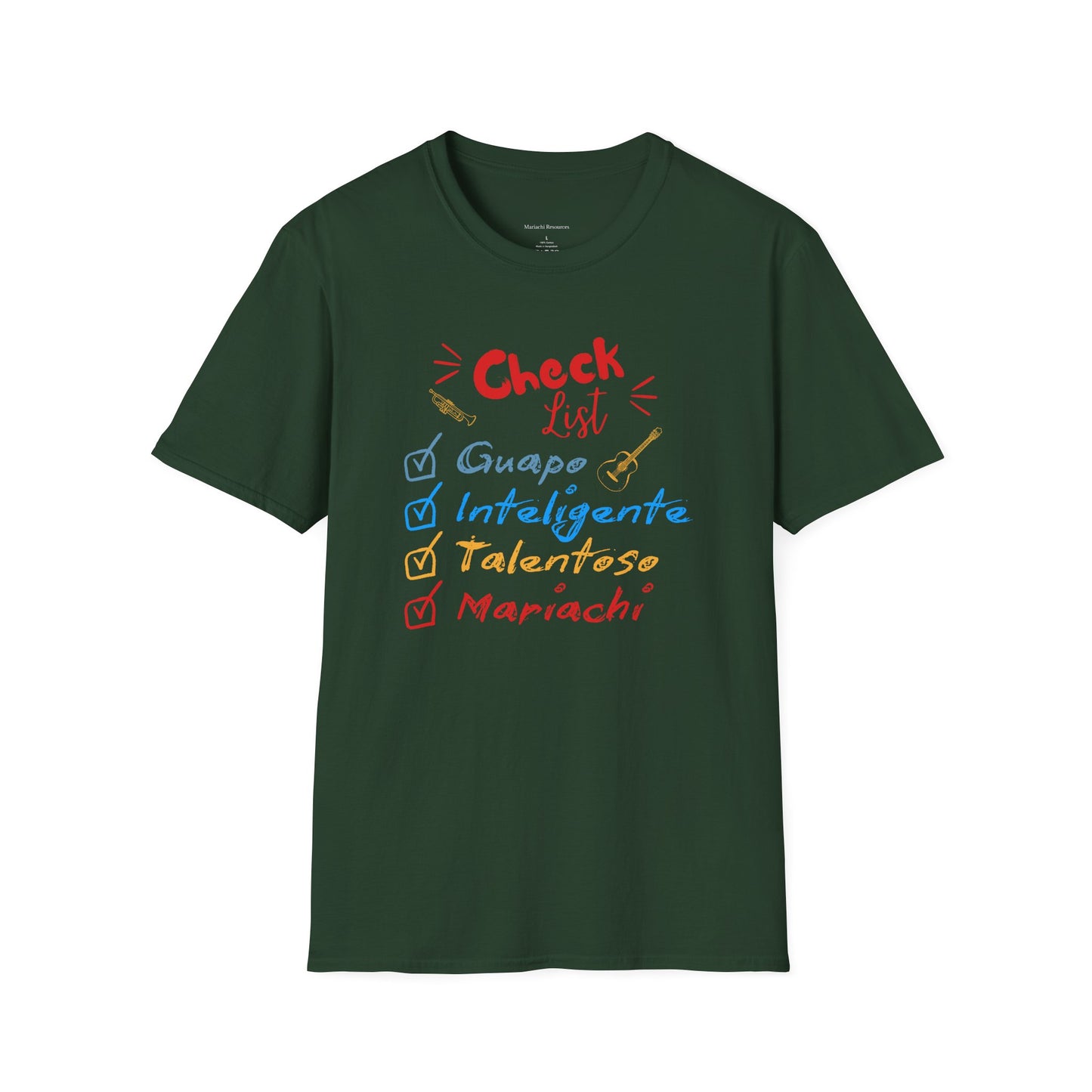 Checklist Guapo Unisex Softstyle T-Shirt