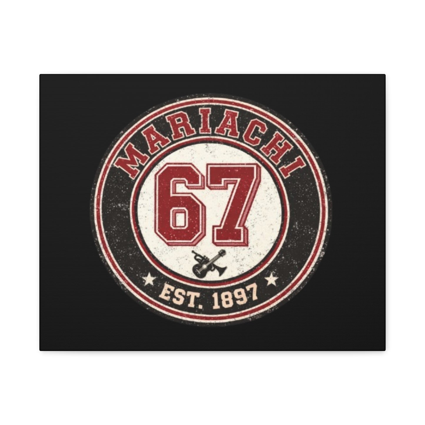 Mariachi 67 Matte Canvas, Stretched, 1.25"