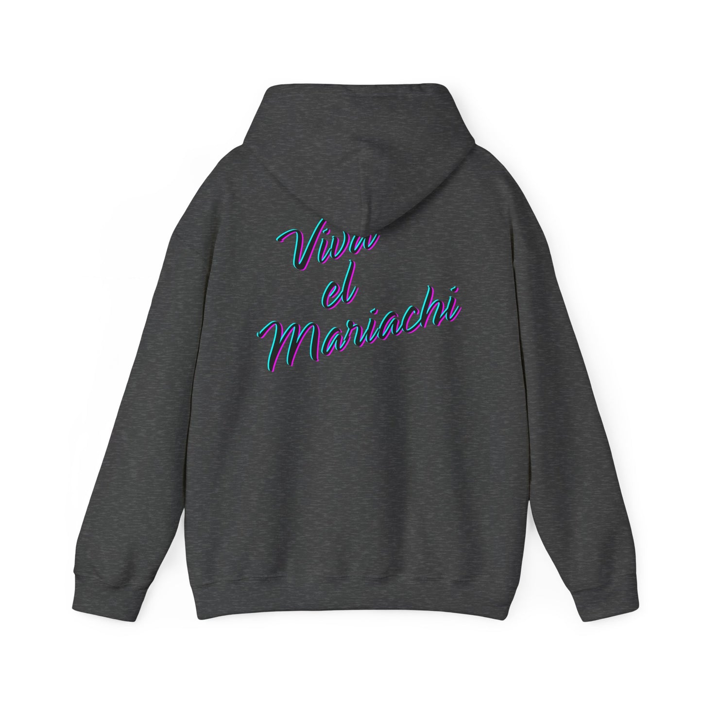 Neon Viva El Mariachi Unisex Heavy Blend™ Hooded Sweatshirt