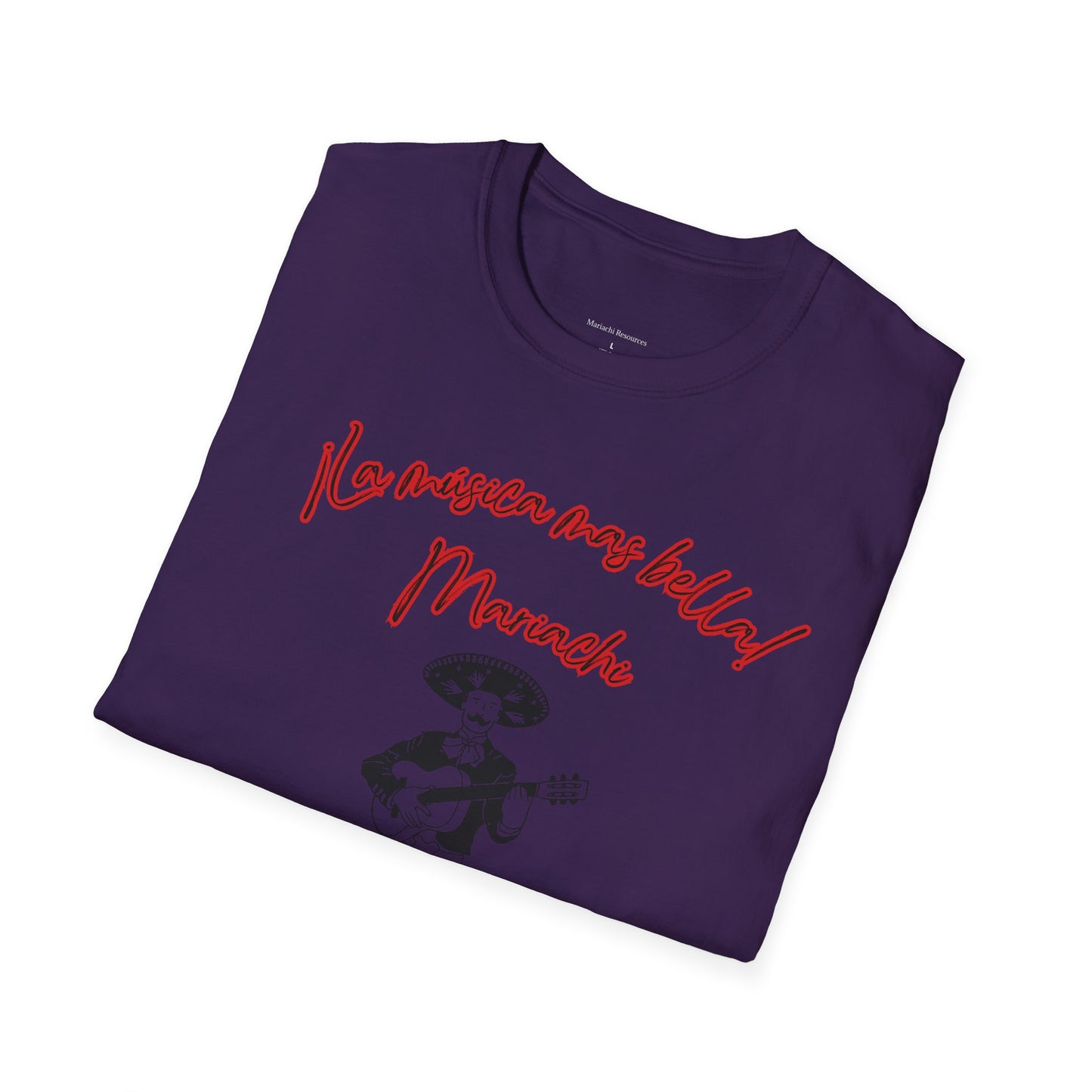 La Musica Mas Bella Unisex Softstyle T-Shirt