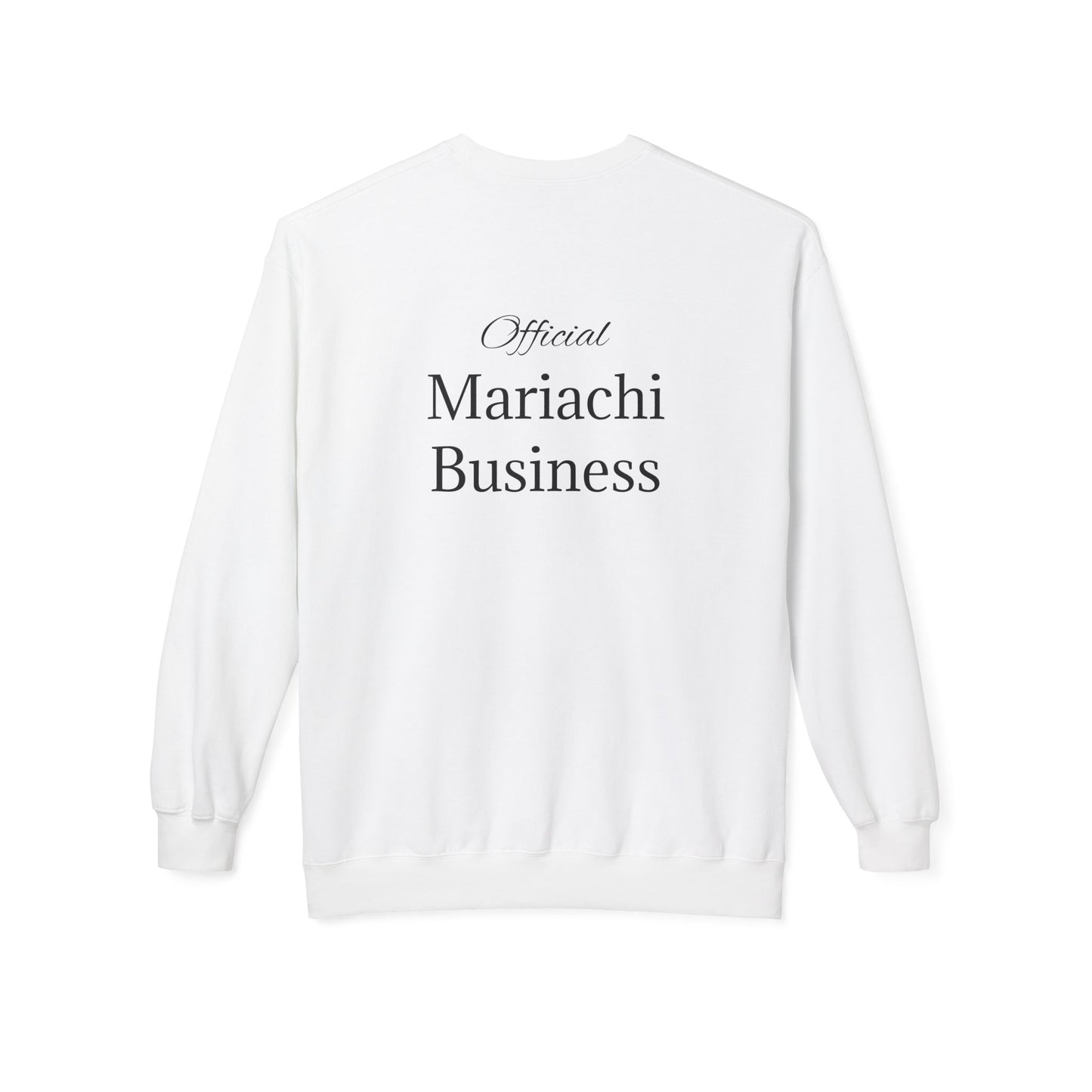 Official Mariachi Business Mariachi Staff Unisex Midweight Softstyle Fleece Crewneck Sweatshirt