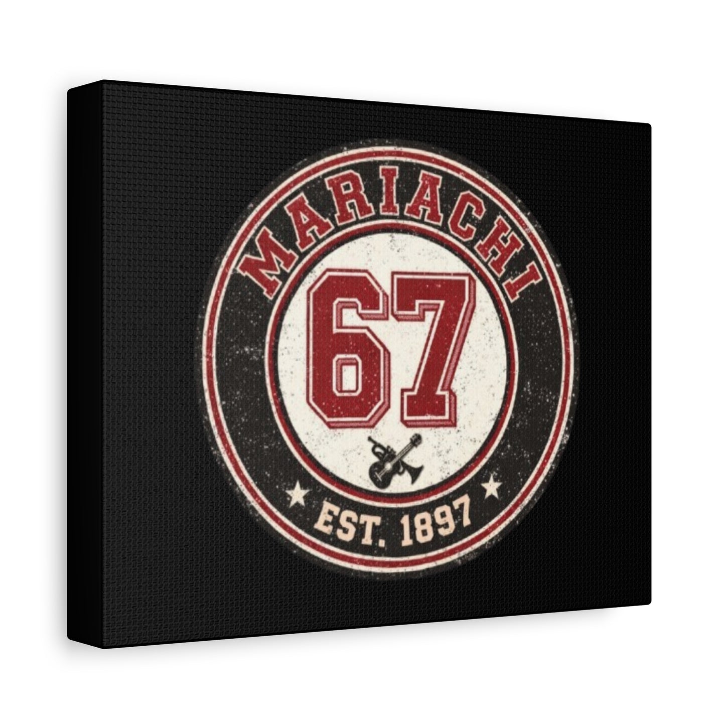 Mariachi 67 Matte Canvas, Stretched, 1.25"
