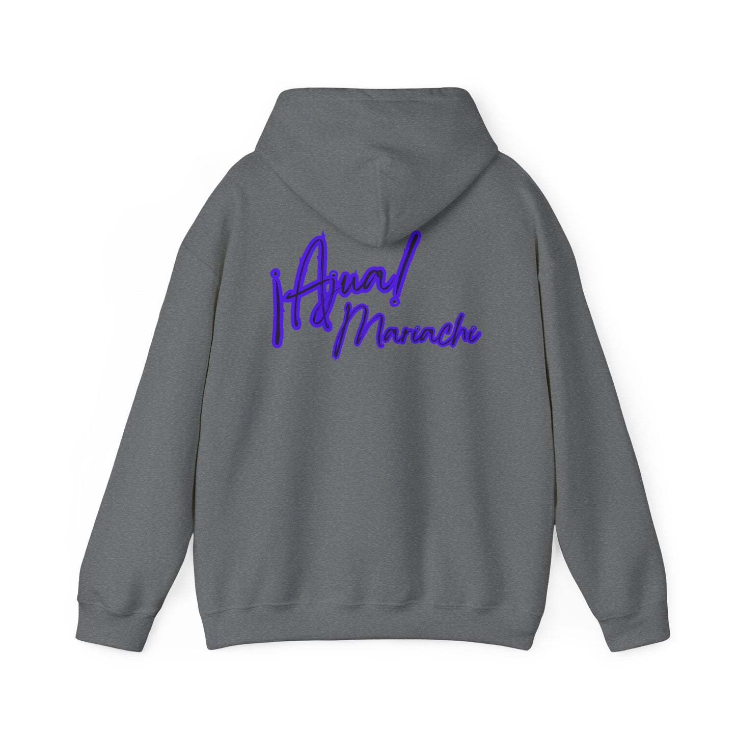 Purple Ajua Unisex Heavy Blend™ Hooded Sweatshirt