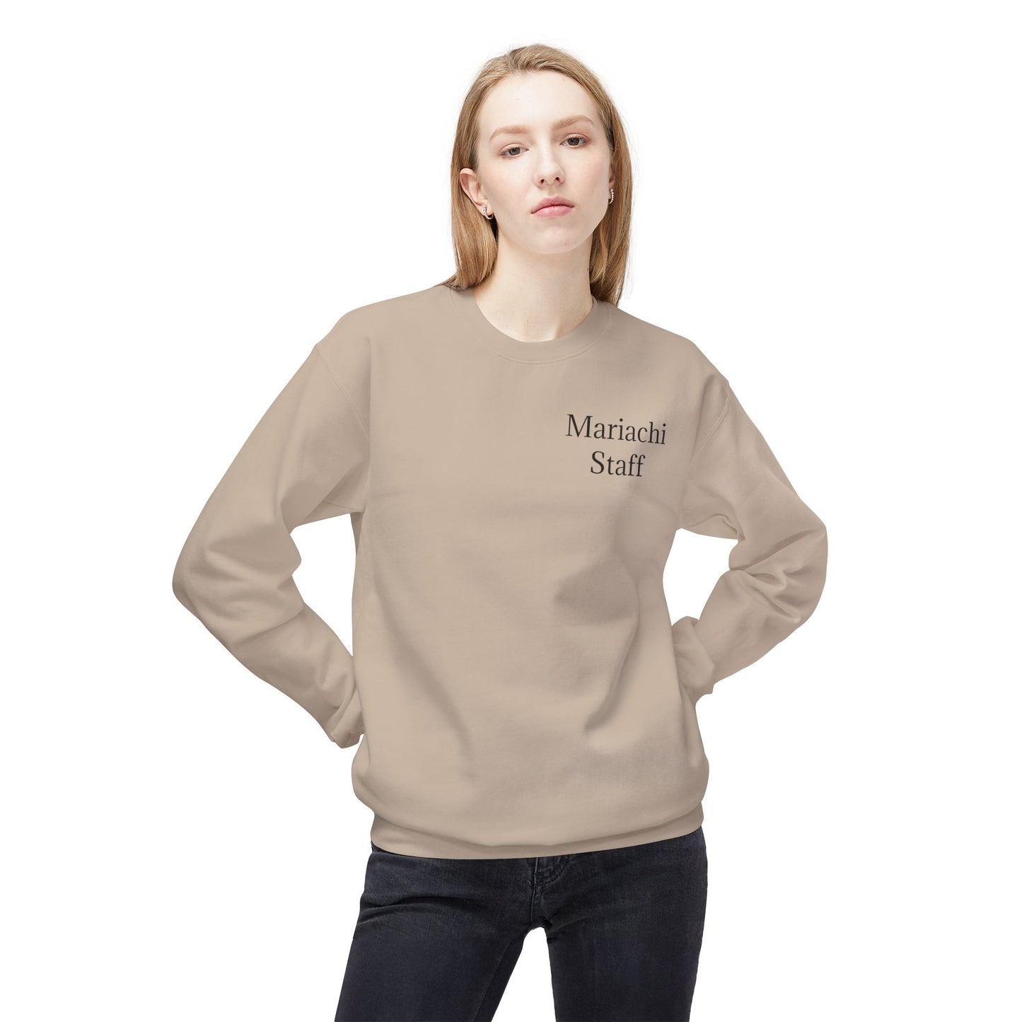 Mariachi Mariachi Staff Unisex Midweight Softstyle Fleece Crewneck Sweatshirt