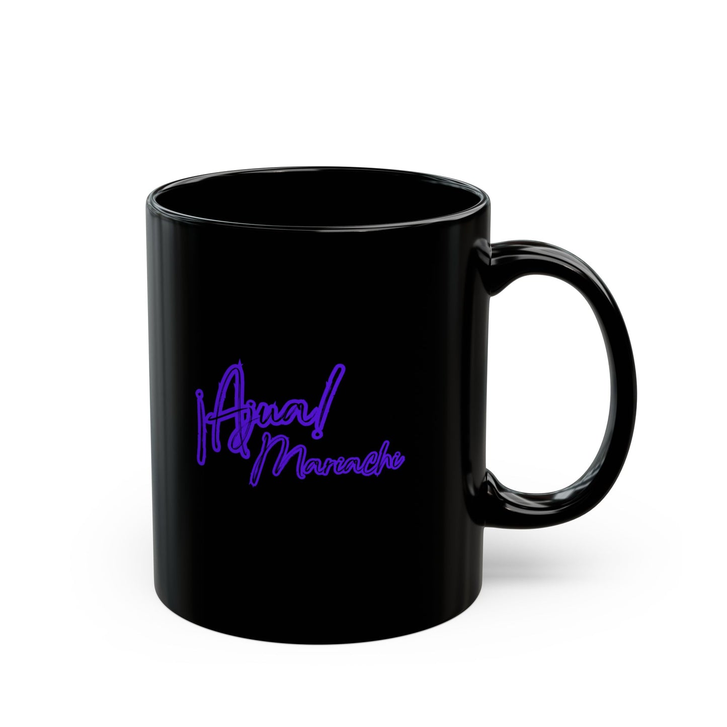 Purple Ajua Black Mug (11oz, 15oz)