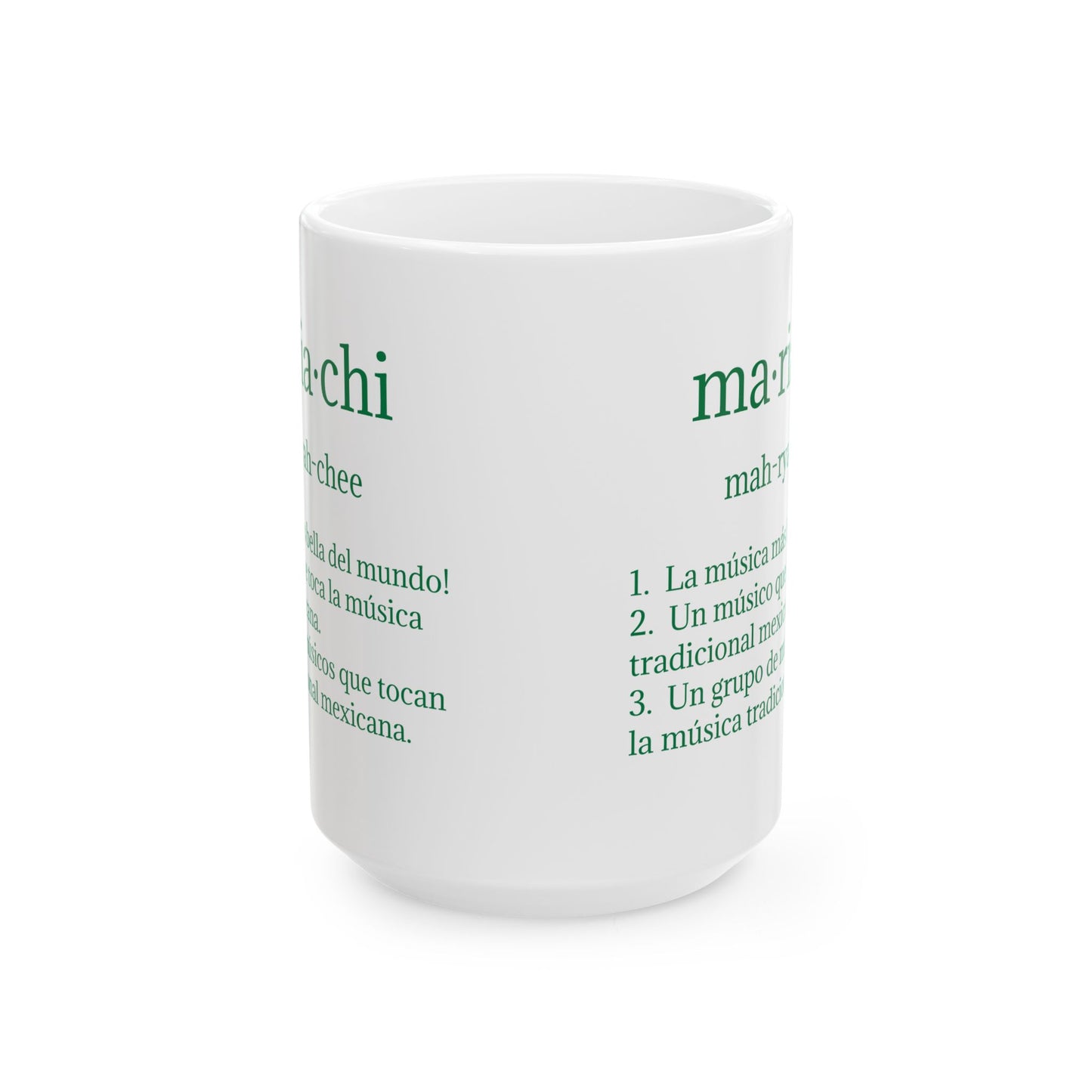 Mariachi Definition Ceramic Mug, (11oz, 15oz)