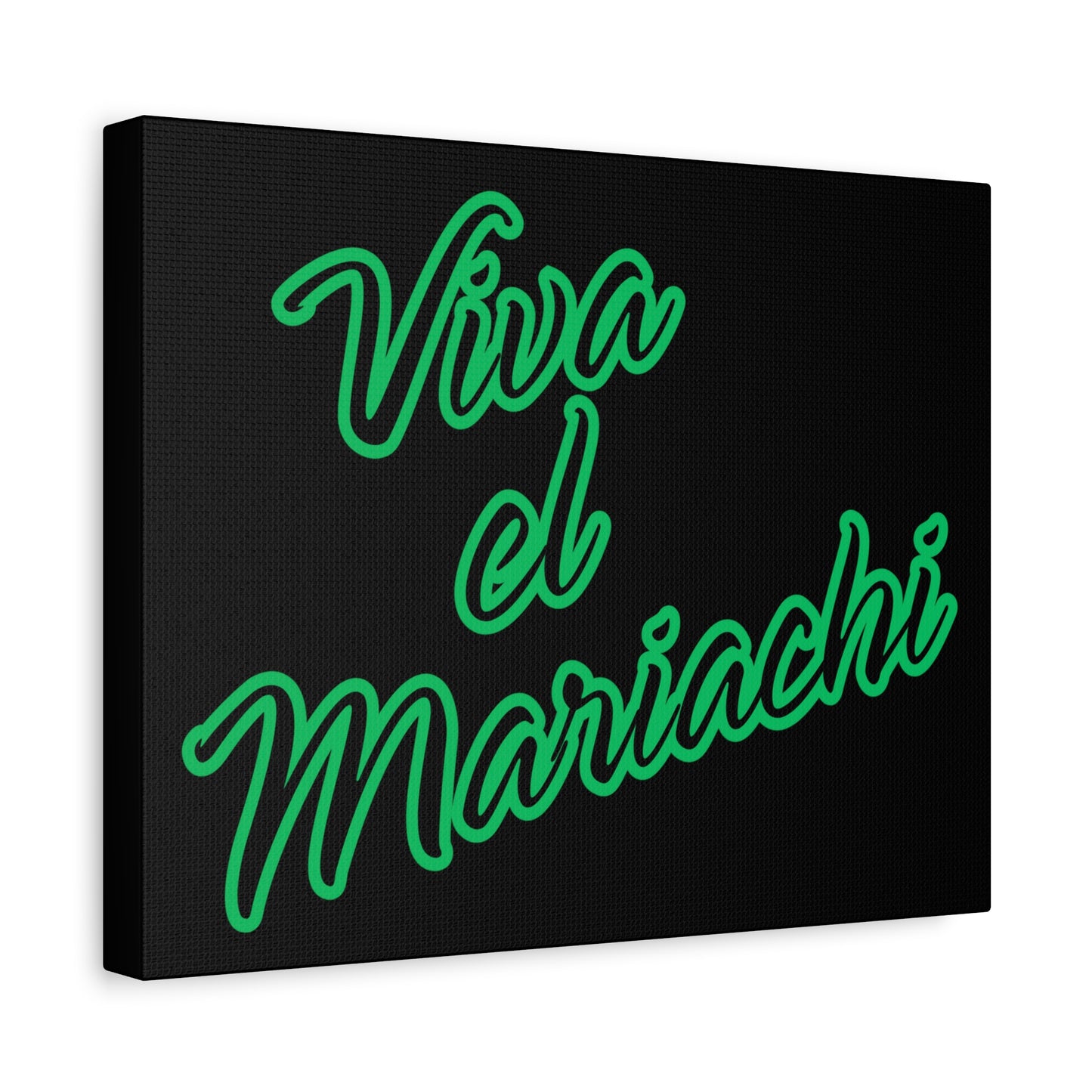 Viva El Mariachi Matte Canvas, Stretched, 1.25"