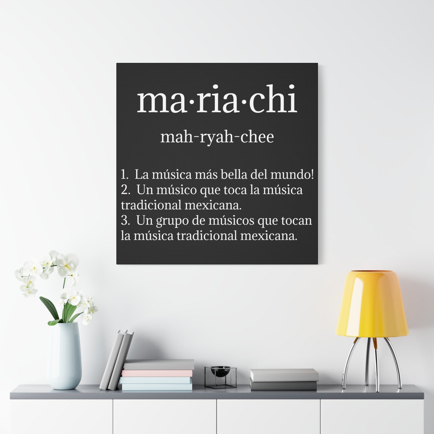 Mariachi Definition Business Matte Canvas, Stretched, 1.25"