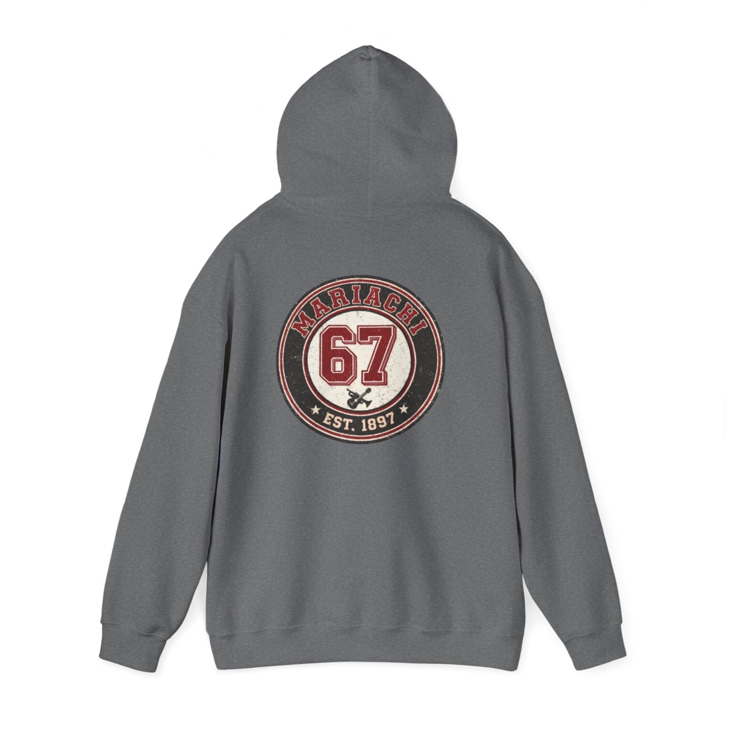 Mariachi 67 Back Unisex Heavy Blend™ Hooded Sweatshirt