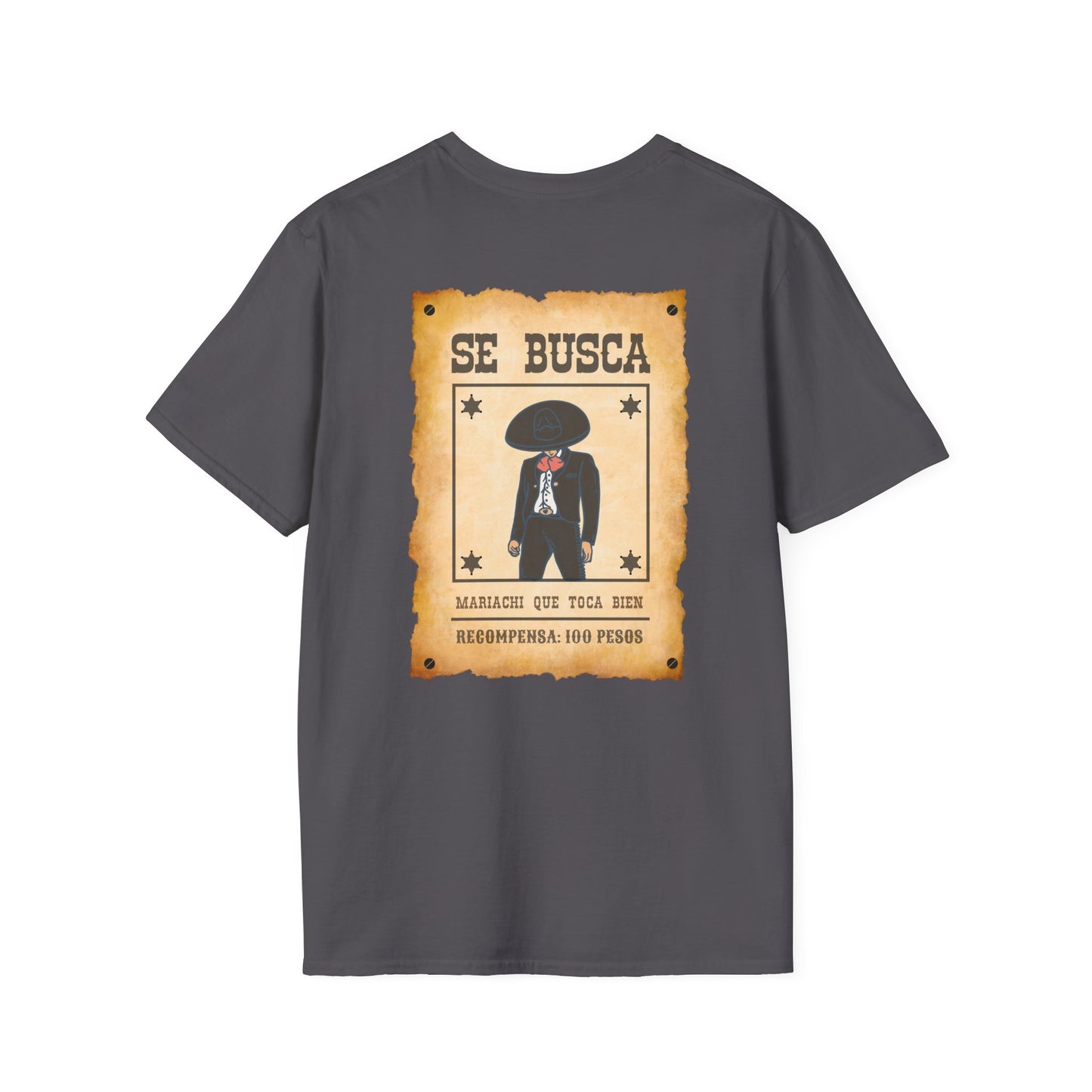 Wanted Mariachi Toca Unisex Softstyle T-Shirt