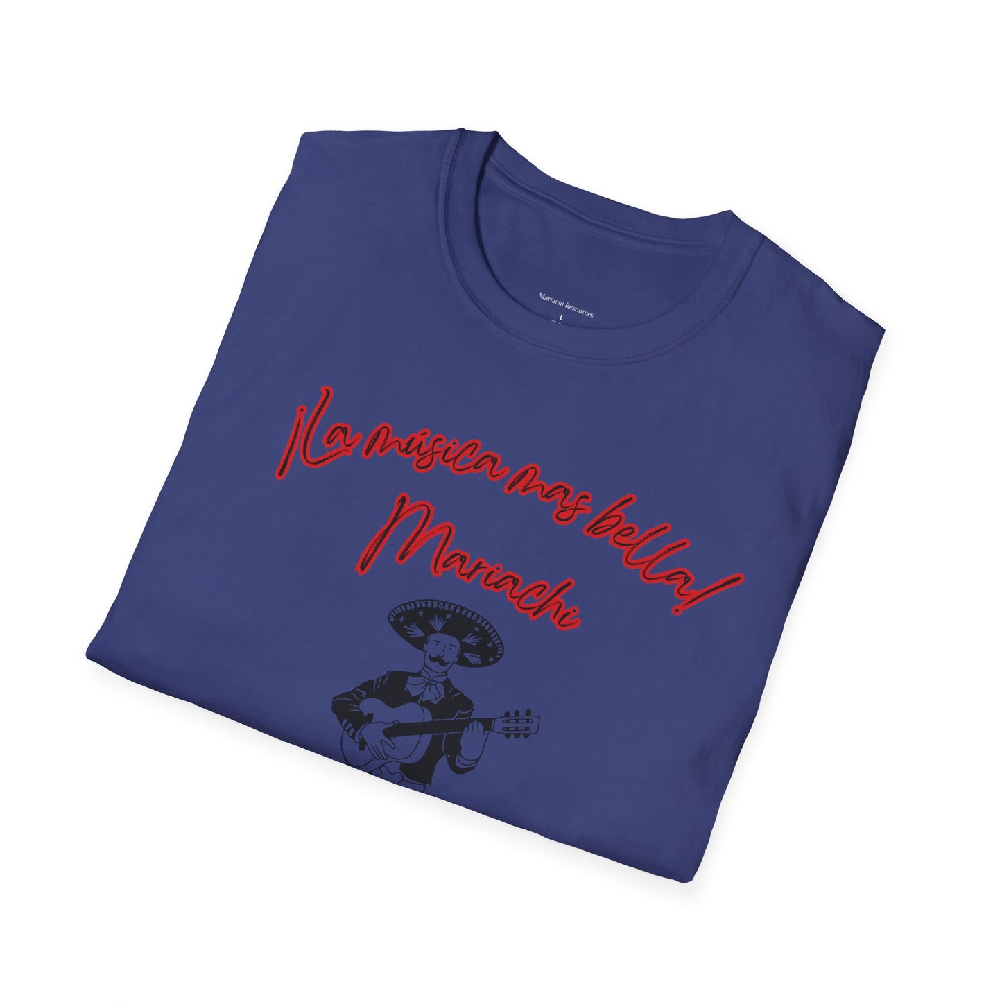 La Musica Mas Bella Unisex Softstyle T-Shirt