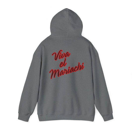 Red Viva El Mariachi Unisex Heavy Blend™ Hooded Sweatshirt