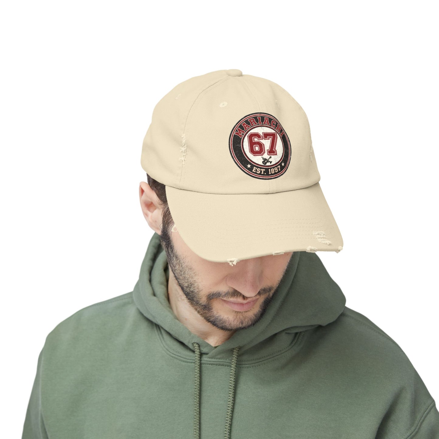 Mariachi 67 Unisex Distressed Cap